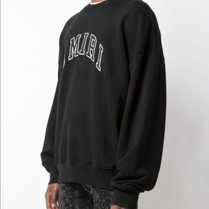 Amiri sweatshirt crew neck unisex